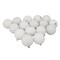 Northlight Shatterproof 4-Finish Christmas Ball Ornaments - 3" (75mm) - Winter White - 16ct
